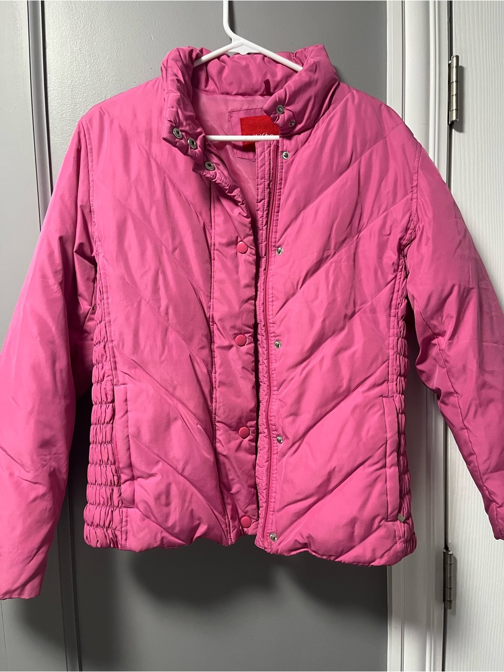 ' Mission Women Pink Insulated Puffer Jacket - Lightweight Warmth size L